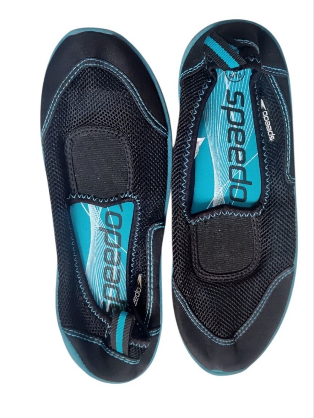 Womens Speedo Swimming Slip On Water Shoes Sz Large